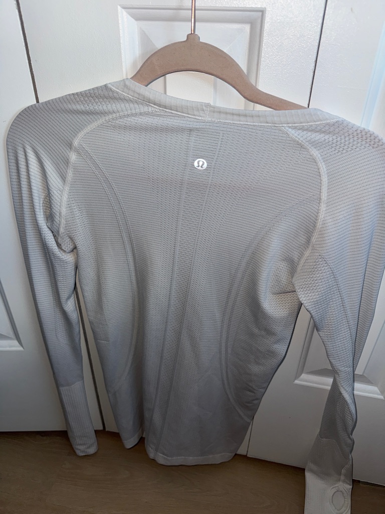 Lululemon Swiftly White Size 4